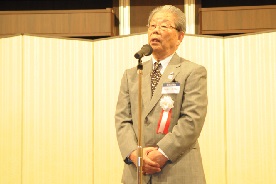 10期 中島幸男新会長の新任挨拶